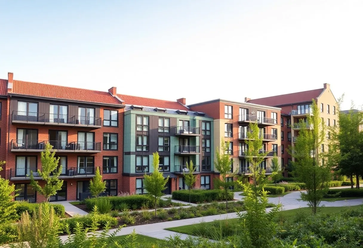 Student housing project in Historic Wexford, Ireland.