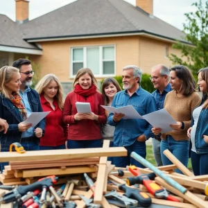 Homeowners in discussion about contractor vetting in Georgia