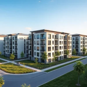 New housing complex in Tbilisi for displaced families