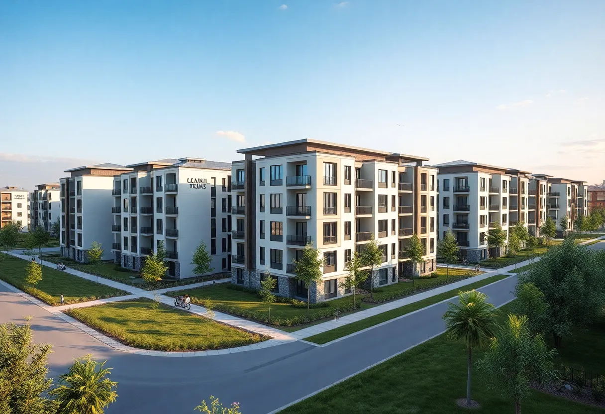 New housing complex in Tbilisi for displaced families