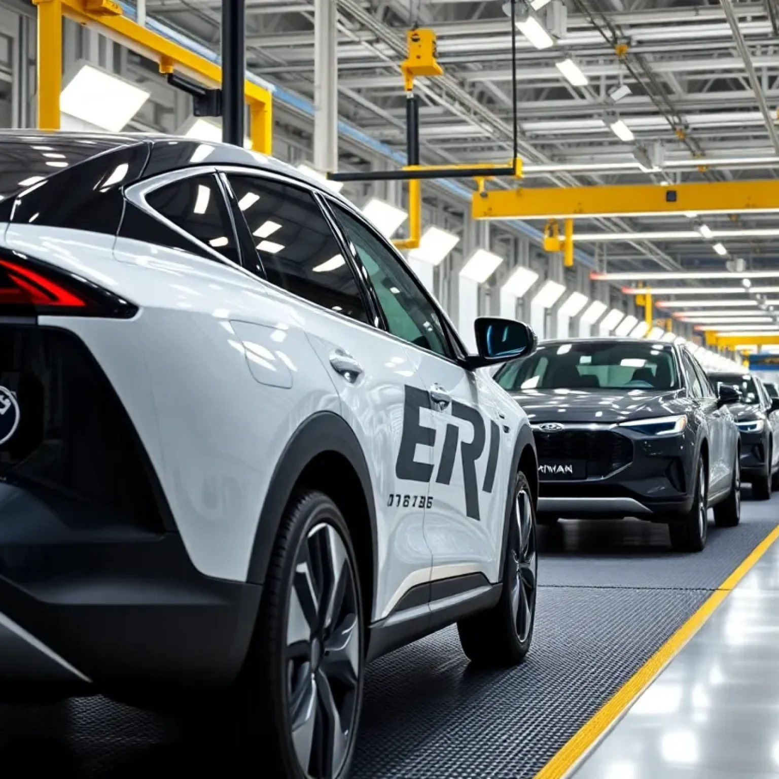 Rivian electric vehicle manufacturing plant in Georgia