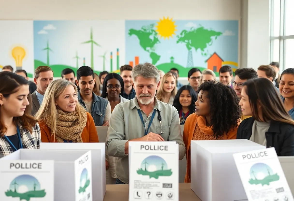 People voting for utility regulators in Georgia