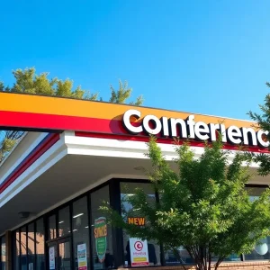 Exterior view of Wawa convenience store in Celina, Georgia
