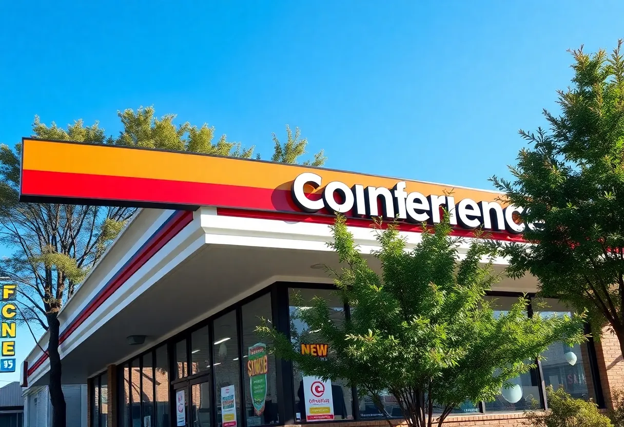 Exterior view of Wawa convenience store in Celina, Georgia